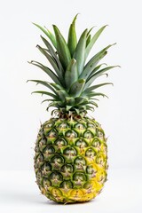 Fototapeta premium Mystic photo of Kona Sugarloaf Pineapple, isolated on white background