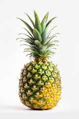 Fototapeta premium Mystic photo of Kona Sugarloaf Pineapple, isolated on white background