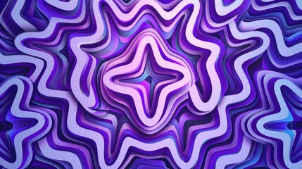 Fototapeta premium Abstract colorful background with many stars and swirls
