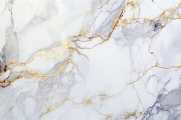 Processed collage of white and gold marble texture. Background for banner, backdrop or texture