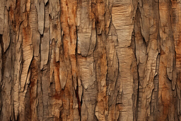 Obraz premium Processed collage of old tree bark trunk material texture. Background for banner, backdrop