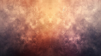 A wall with a brown and orange background