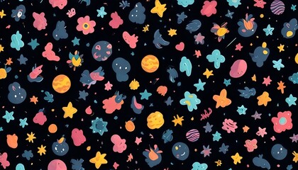 Clear Plain Shiny Soft Vintage Bokeh Cloudy Wave Like Geometric Black Background or Texture