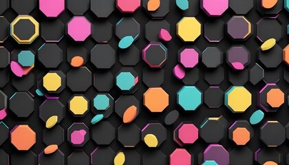 Clear Plain Shiny Soft Vintage Bokeh Cloudy Wave Like Geometric Black Background or Texture