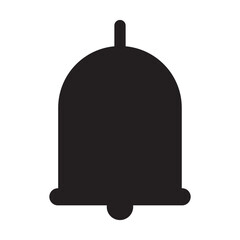 Bell Icon vector for web and mobile app. Notification sign and symbol for web site design