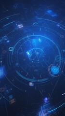 Obraz premium Blockchain Ecosystem Unveiled: A Dynamic Interconnectivity of Digital Assets within the Token Economy Network, Highlighting the Liquidity and Versatility of Blockchain-based Economies.