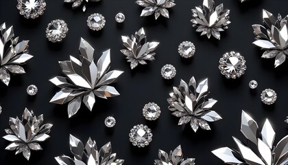 Clear Plain Shiny Soft Vintage Bokeh Cloudy Wave Like Geometric Black Background or Texture