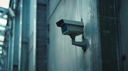 監視カメラのクローズアップ