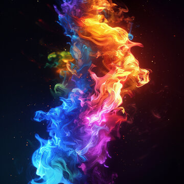 Colorful Fire Pictures