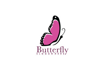 butterfly wing design with modern concept