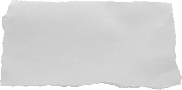 White ripped paper torn edges strips isolated on black background