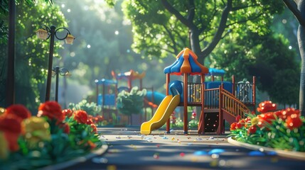  3D Park anime