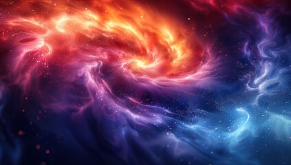 Cosmic Nebula: A Symphony of Color and Light