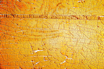 cracked paint, thin layer of paint on glass, changed color scheme, 2