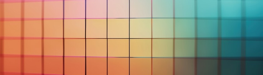 Subtle grid on gradient area chart, soft transitions, realistic, studio lighting