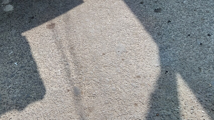 Fototapeta premium Street with shadows of houses