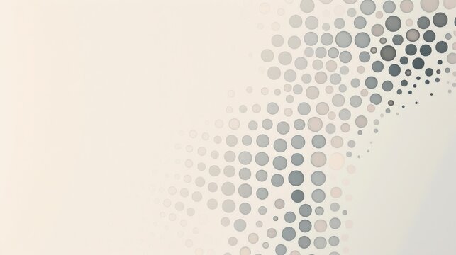Studiolit dotted scatter plot, light tones, minimalist design, realistic style