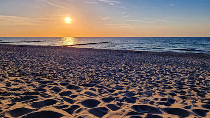 Sonnenuntergang an der Ostsee