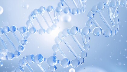 Hyaluronic Acid Molecules Collagen, Helix of Cosmetica - Skincare, Repair, Moisturiser, Liquid Serum or Toner for Beauty Products, Vitamin, Aloe Vera, Antioxidants, Protection, Minerals, Ascorbic Acid