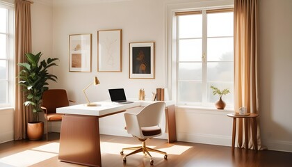 Fototapeta premium Photo interior modern design room 3d illustration