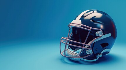 Fototapeta premium the concept of playing American football.