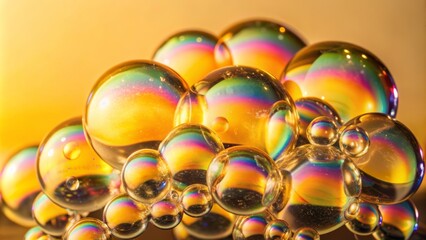 abstract background with bubbles