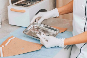 Surgical Preparation: Showing the preparation process for surgical procedures