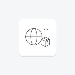 Export thinline icon , vector, pixel perfect, illustrator file