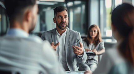 Manager encourages the team to learn from mistakes.
