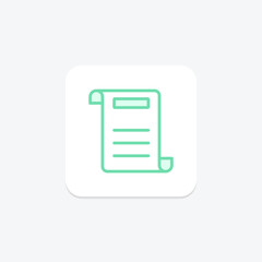 Trade Cooperation duotone line icon , vector, pixel perfect, illustrator file