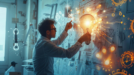 Manager innovates in product development to attract customers.