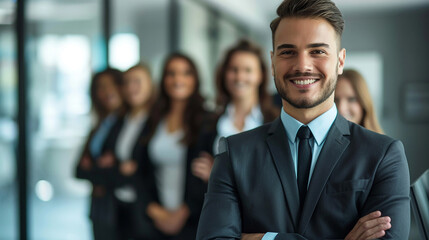 Manager supports team members in developing their skills.