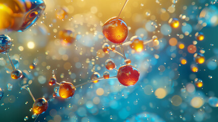 3D Visualization of Molecules and Atoms