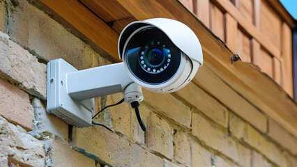 security camera on a wall, cctv security camera, ai generated, ai generated