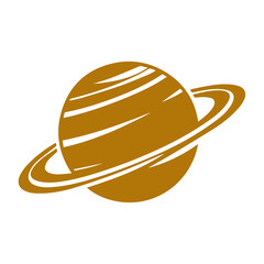 Planet icon illustration