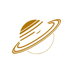 Planet icon illustration