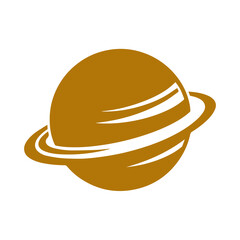 Planet icon illustration