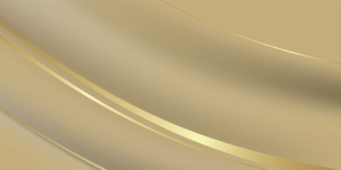 Luxury abstract gold background with sparkling light effect decoration, vector illustration.