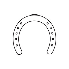 Horseshoe icon design