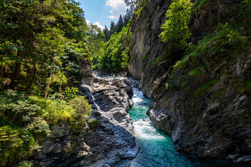Viamala Schlucht in der Schweiz