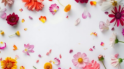 Fototapeta premium Floral Frame