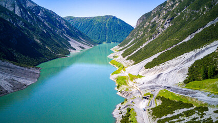 Lago di Livigno in Italien