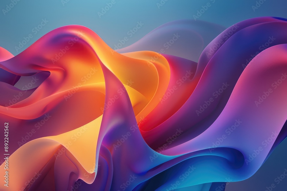Poster a vibrant and intricate design for graphic use or artistic purposes