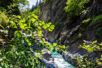 Viamala Schlucht in der Schweiz