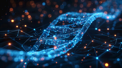 Graphic showing the aging process of cells and their regeneration after gene editing with CRISPR