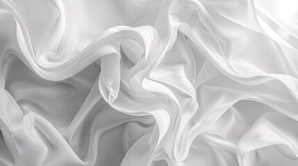 Obraz premium Space Design Concept: A white and grey background designed with a space concept in mind, ideal for decorative web layouts, posters, or banners that evoke a sense of space and modern aesthetics.