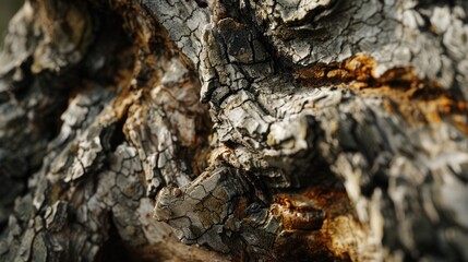 A close-up shot of a piece of wood's natural texture and pattern