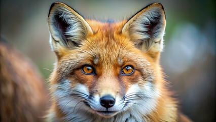 Fototapeta premium Fox in close-up