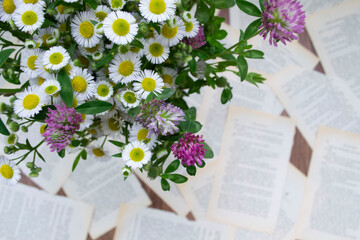 bouquet of flowers in a vase