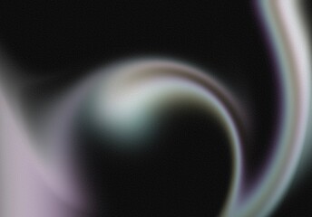 Digital noise swirl gradient Abstract silk holographic background with grainy Colorful design Trendy texture